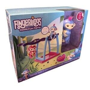 Fingerlings “Liv” with Monkey Bar Playset Friendship At Your Fingertips NEW RARE
